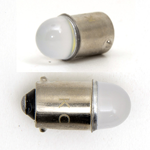 BA9S-2SMD-2835-CARLI Светодиодная лампа BA9S 2 smd 2835 ceramic белый T4W 12 вольт. (T8,5) L092