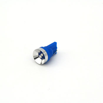 T10-1-BLUE Светодиодная лампа T10 F2W синий 12 вольт. (W5W) L142