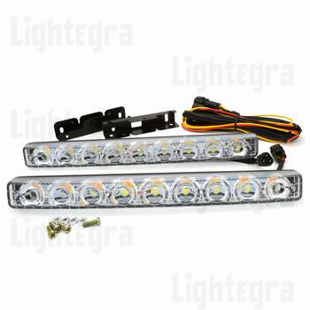 LT860384 Дневные ходовые огни 12 вольт. 2 цвета 9 LED