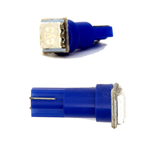 T5-1SMD-5050-12V-BLU Светодиодная лампа. T5 1SMD 5050 12V Синий M126