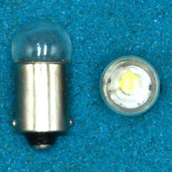 BA9S-1SMD-3030 Светодиодная лампа. BA9S 1 SMD 3030, стекло, 12 вольт. BA9S. (T4W) L105
