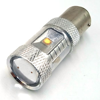 1157-30W Светодиодная лампа 1157 6x5w Cree белый линза 12 вольт. (P215W) L062