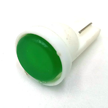 T10-green-COB+ Светодиодная лампа T10 COB+ 12 вольт зеленый L128