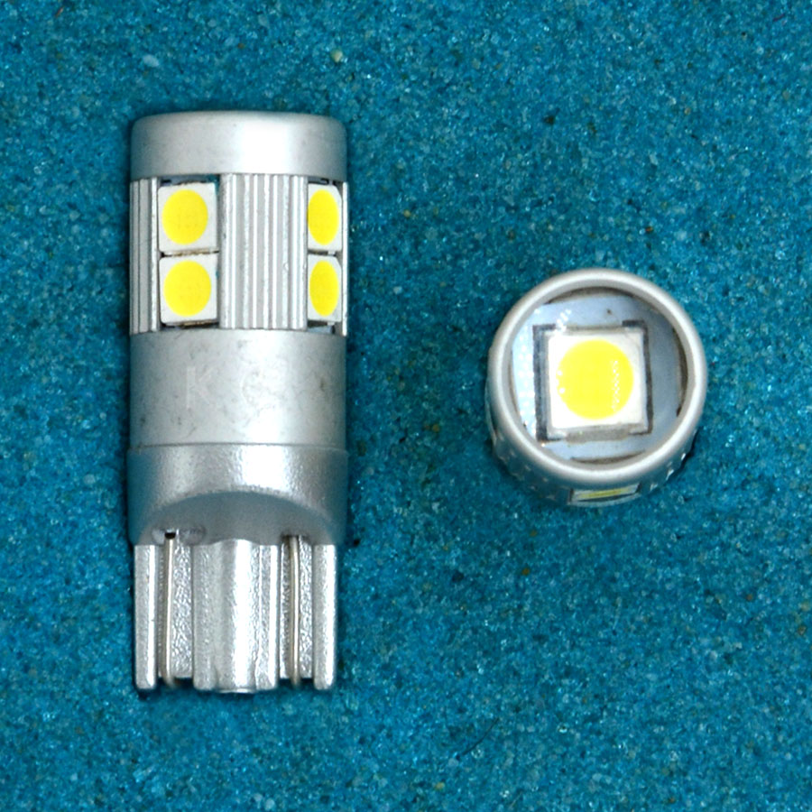 T10-9SMD-3030 Canbus Светодиодная лампа Canbus 12 вольт. T10-3030-9SMD M173