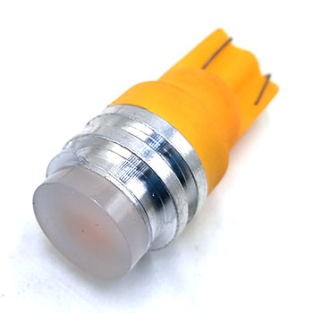 T10-1,5W-12V Светодиодная лампа T10 COB 1,5 W матовый 12 V желтый (W5W) L132