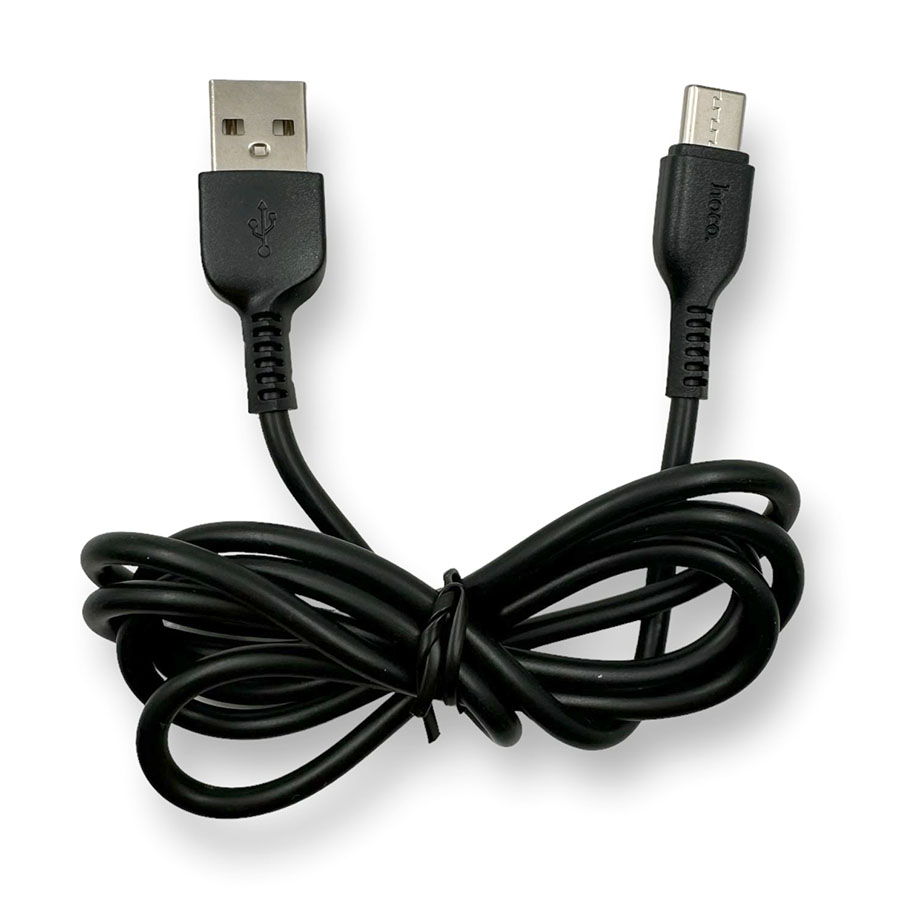 LT861521 Кабель USB-type-C 3A 100cm hoco Quick Charge черный